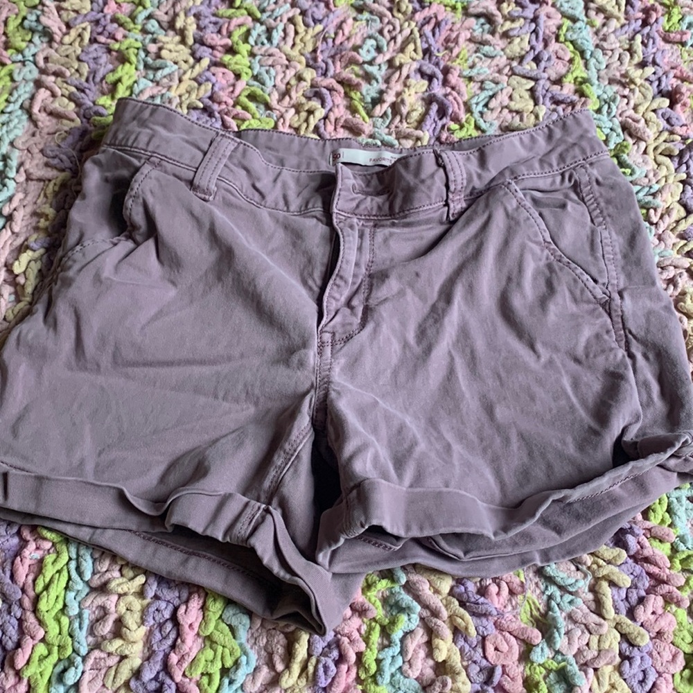 So purplish brown shorts for all ages